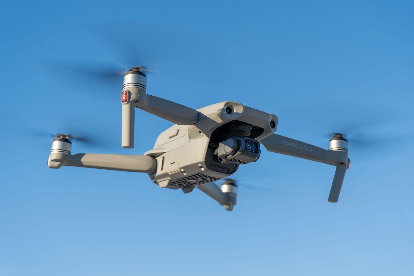 A compact drone of the kind many site teams already use